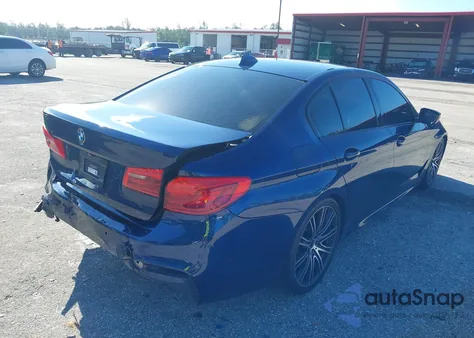 2019 BMW 540 from USA, damaged, VIN WBAJE5C52KWW42453
